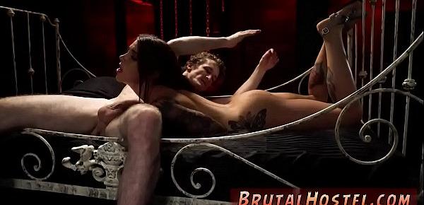  Amateur master slave and insane brutal extreme bondage Excited